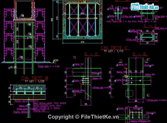 Bản vẽ,Biện pháp thi công,thi công,Sàn chống dựng